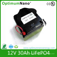 Solar Power System LiFePO4 Battery 12V 30ah